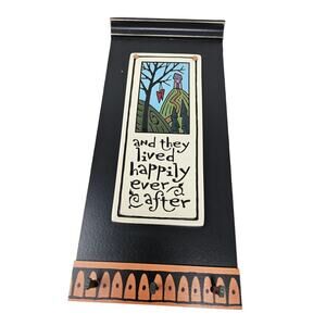 Macone Clay Happily Ever After Key Hanger Ceramic Holder Spooner Creek Home